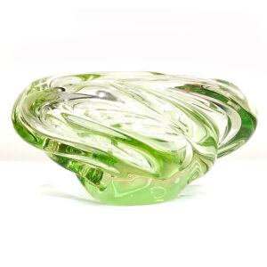 Vintage Bohemian Glass bowl