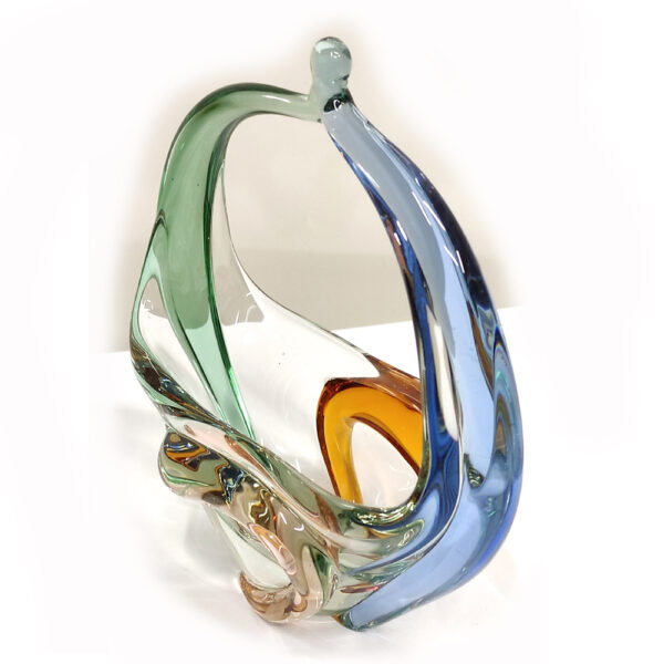 Vintage Bohemian Glass bowl - Image 5
