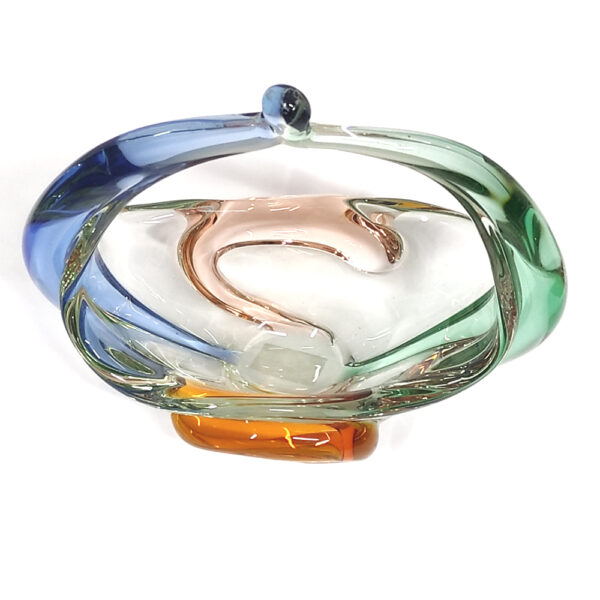 Vintage Bohemian Glass bowl - Image 4