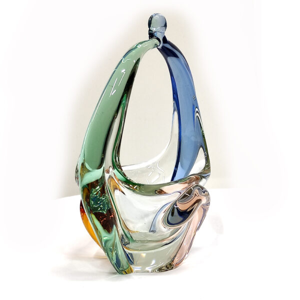 Vintage Bohemian Glass bowl - Image 2